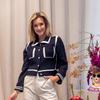 PINKO - GILET - SULCIS CARDIGAN - MULTICOLOR
