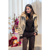 PINKO - BOMPER - BAGELS BOMPER ASPEN - BEIGE-MOONLIGHT