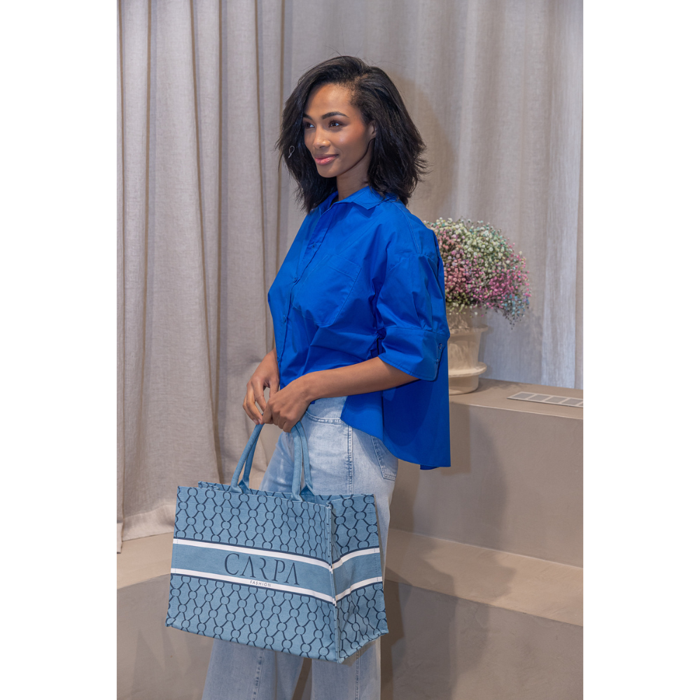 DUE AMANTI - BLOES - SUGAR BLOUSE - ROYAL