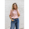 DUE AMANTI - BLOUSE - CAROLINE - OUD ROZE