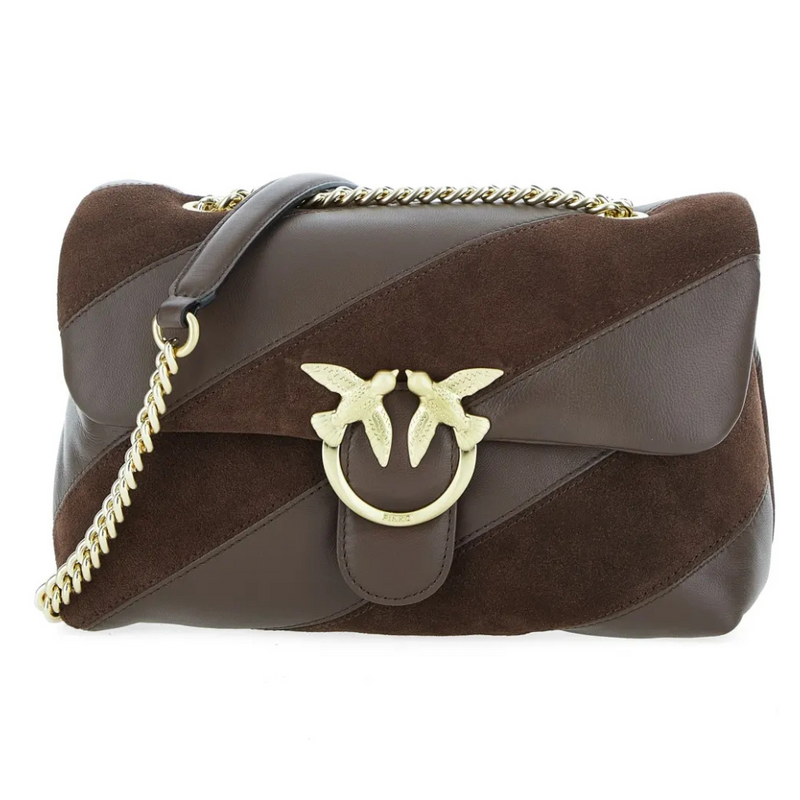 PINKO - HANDTAS - LOVE PUFF CLASSIC CL NAPPA - SUEDE TRAPUN