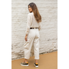 PINKO - BROEK - RONFARE - BIANCO LATTE