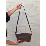 MARIE MARTENS - HANDTAS - COACHELLA POCKET - CHOCO SUEDE