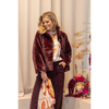 CAMBIO - BROEK - AMELIE - BURGUNDY LIPSTICK