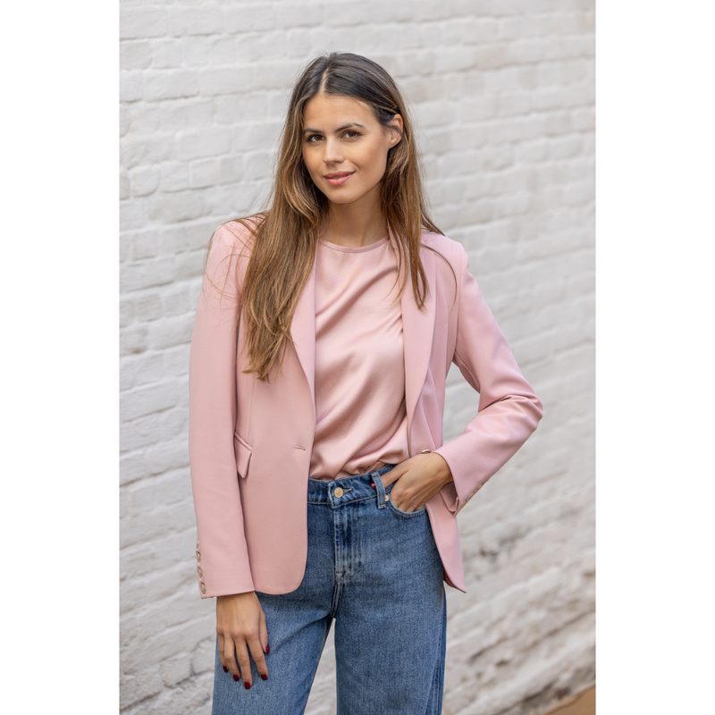 DUE AMANTI - BLOUSE - CAROLINE - OUD ROZE