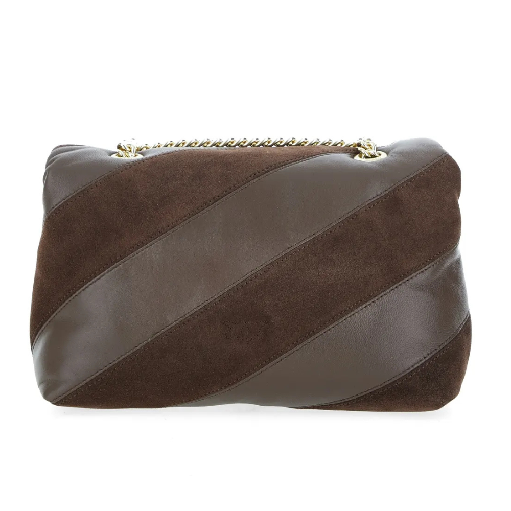 PINKO - HANDTAS - LOVE PUFF CLASSIC CL NAPPA - SUEDE TRAPUN