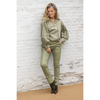 IBANA - BROEK LEDER - COLETTE - MOSS GREEN