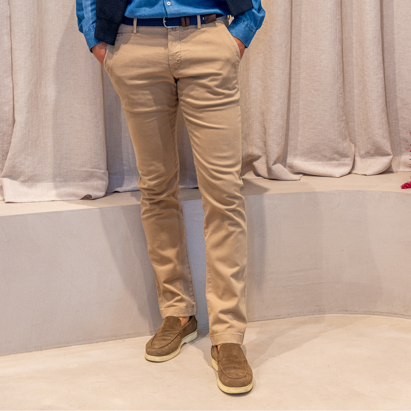 JACOB COHËN - CHINO - BOBBY - MEDIUM CAMEL D90