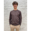 CASHMERE COMPANY - PULL RONDE HALS - BRUIN