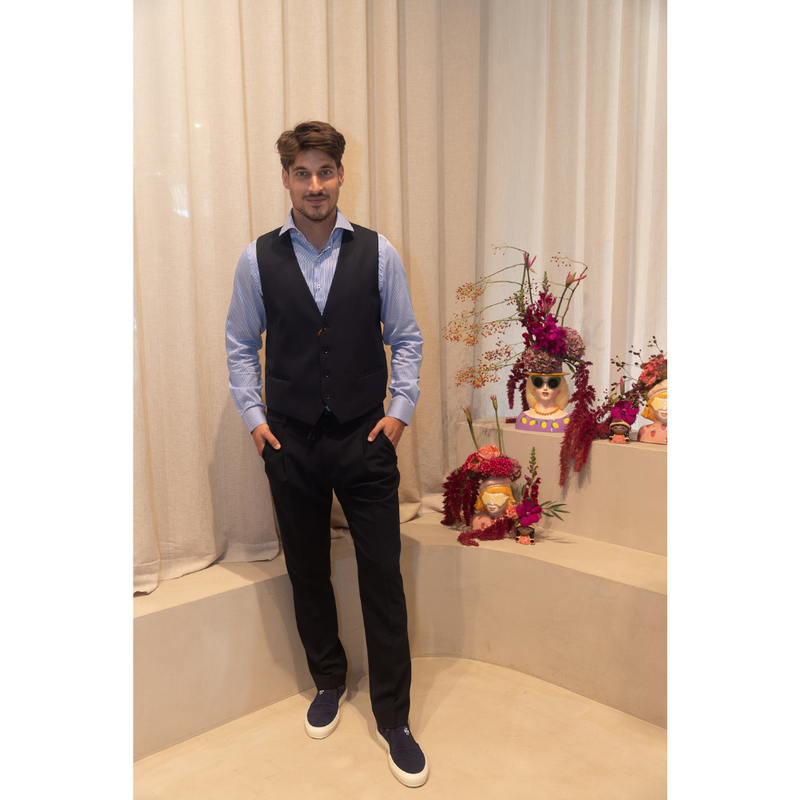 ZUITABLE - BROEK - DICLASH - NAVY 690