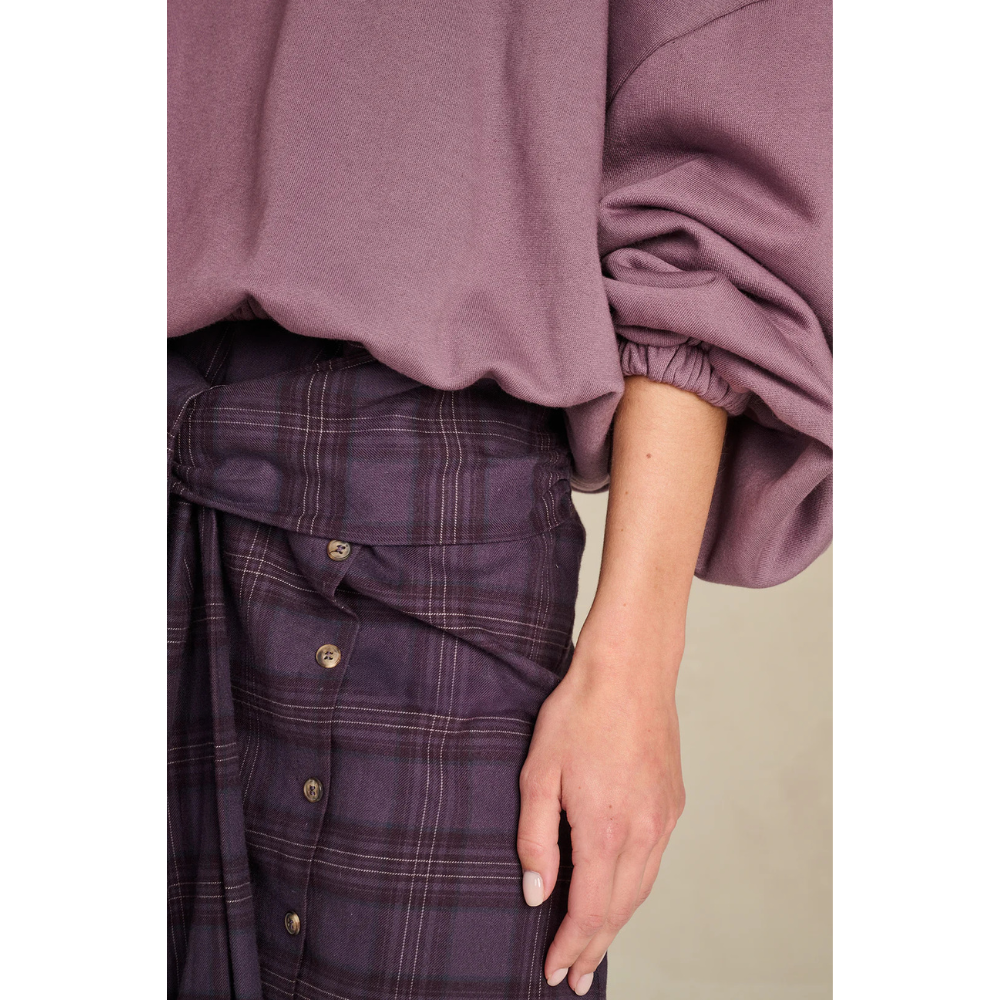 MARCH23 - SWEATER - COLORADO - PALE PLUM