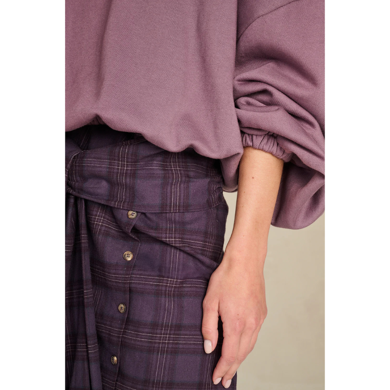 MARCH23 - SWEATER - COLORADO - PALE PLUM