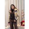 PINKO - BOMPER - BAGELS BOMPER ASPEN - BEIGE-MOONLIGHT