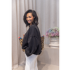 PINKO - SWEATER - MACEDONIA MAGLIA - BLACK