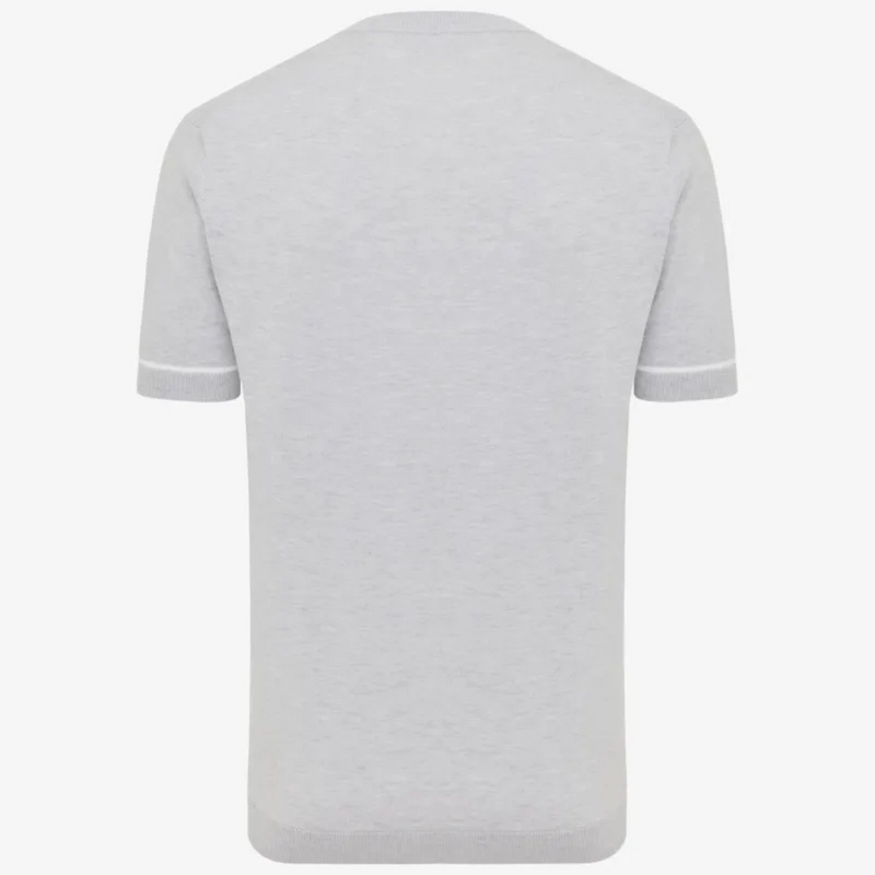 GENTILUOMO - T-SHIRT - ROUND SS - GREY
