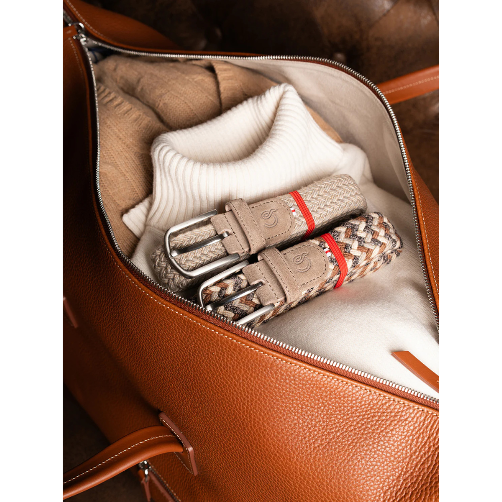 LA BOUCLE - THE HIGHLANDS - WOOL EFFECT - MULTI BROWN