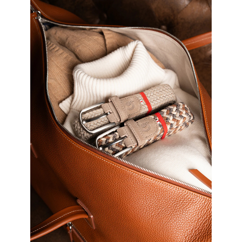 LA BOUCLE - THE HIGHLANDS - WOOL EFFECT - MULTI BROWN