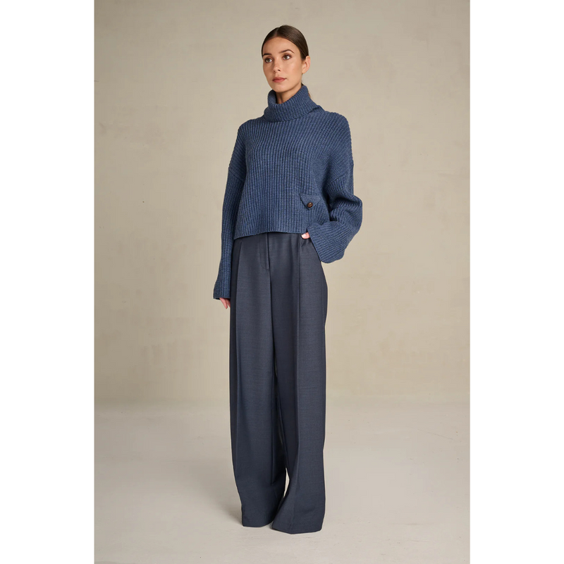 MARCH23 - BROEK - MY_TROUSERS EDITH - CLOUDY BLUE
