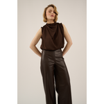 OSCAR THE COLLECTION - BROEK - KYLE - CHOCOLATE