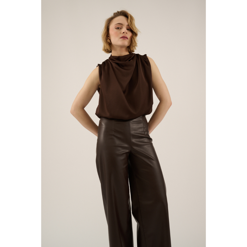 OSCAR THE COLLECTION - BROEK - KYLE - CHOCOLATE