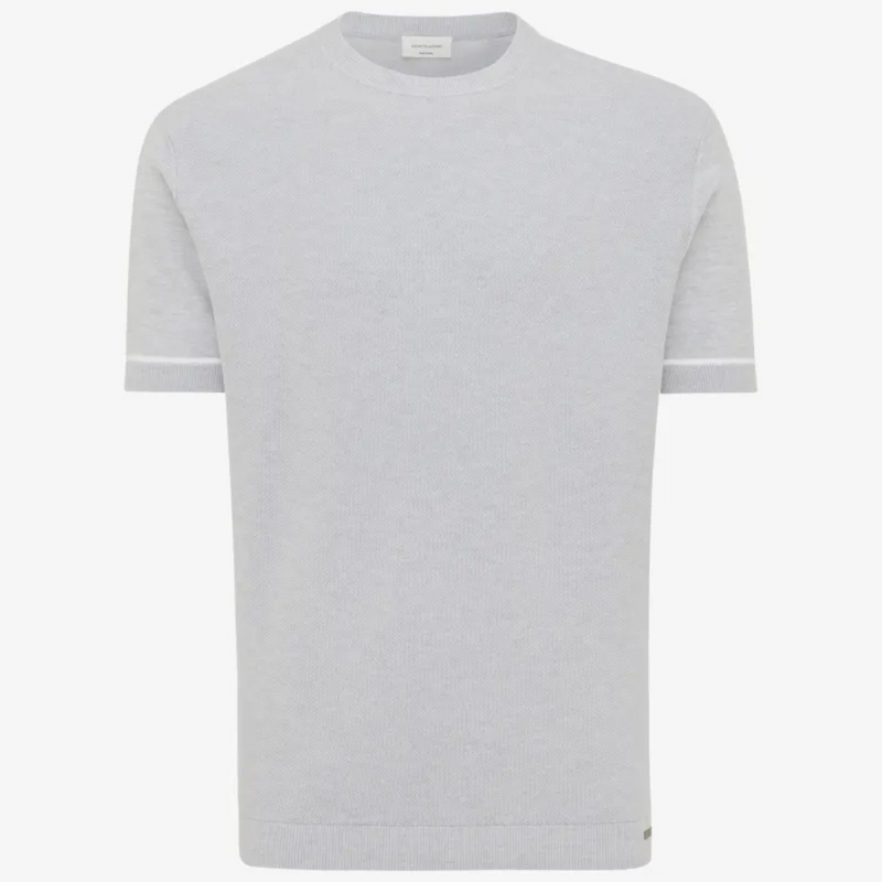 GENTILUOMO - T-SHIRT - ROUND SS - GREY