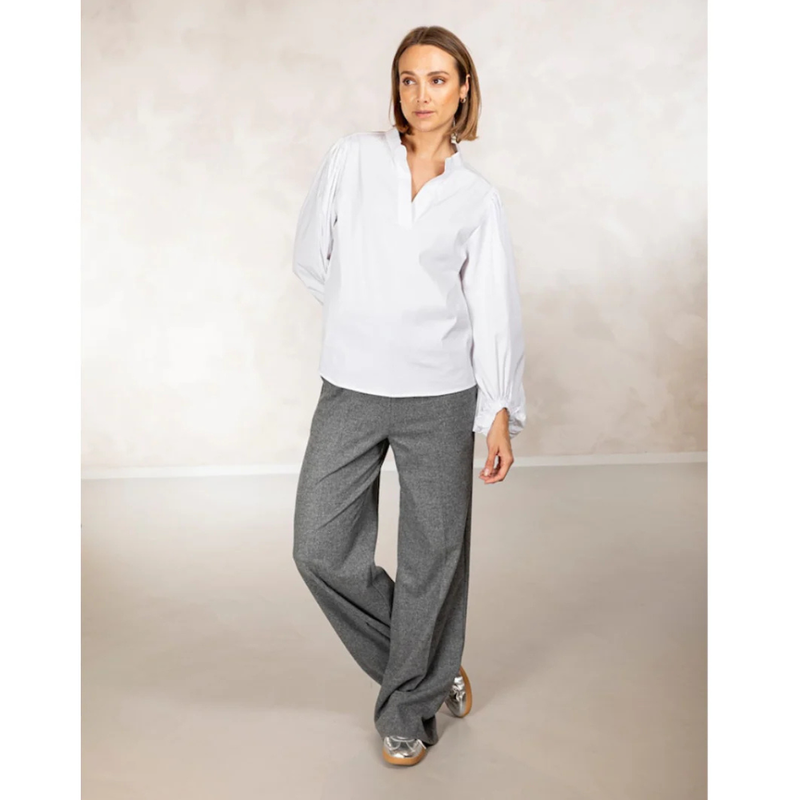 DUE AMANTI - BROEK - LIPSY LONG WIDE TROUSERS - MEDIUM GREY