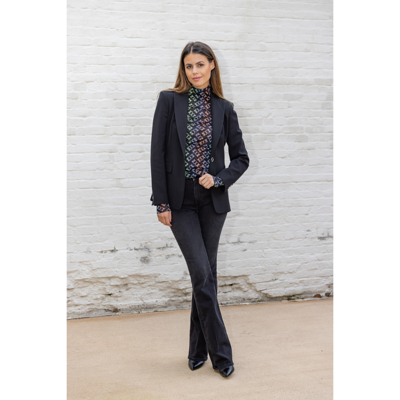 PINKO - BLAZER - SIGNUM JACKET - NERO LIMOUSIN