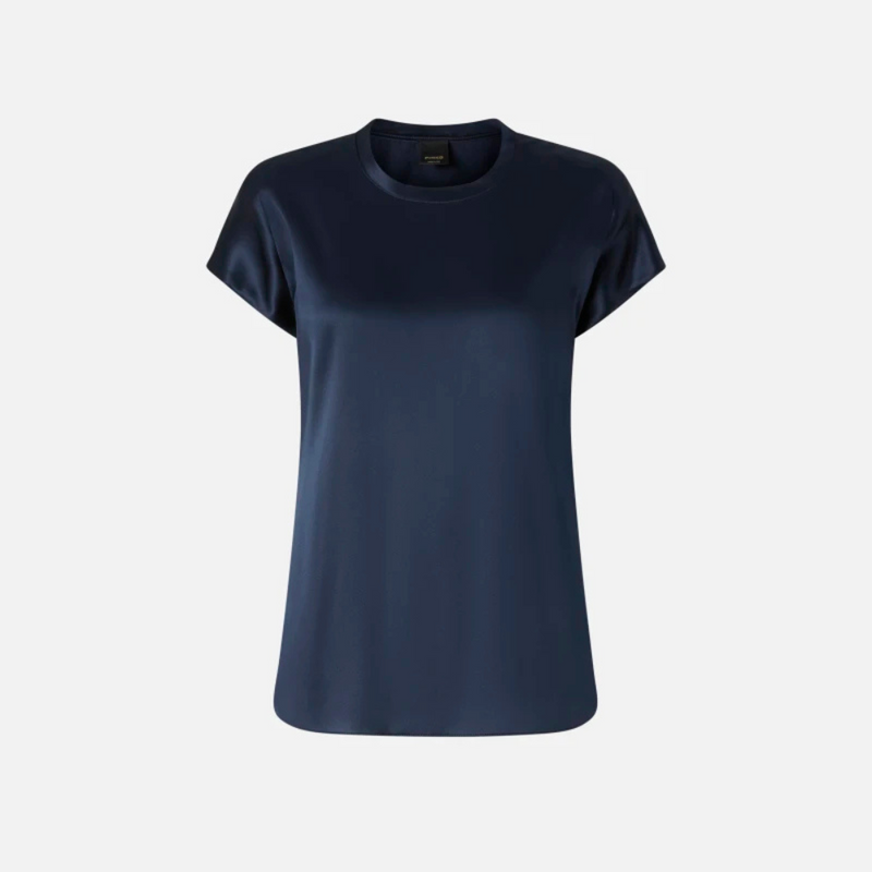 PINKO - BLOES - FARIDA BLUSA - PAINTED NAVY