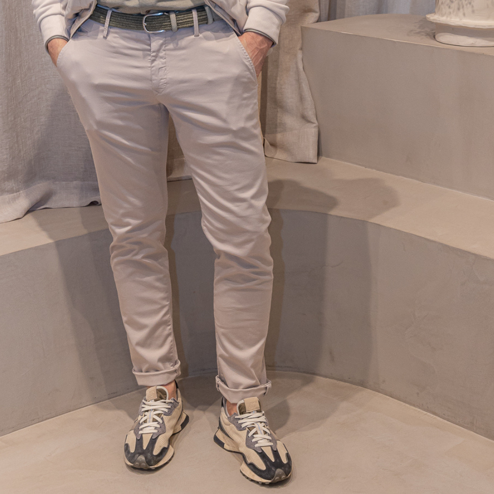 JACOB COHËN - CHINO - BOBBY - A79 PEARL GREY