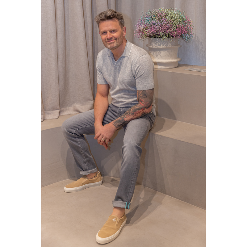 GENTILUOMO - POLO - POLO NO BUTTONS SS - GREY