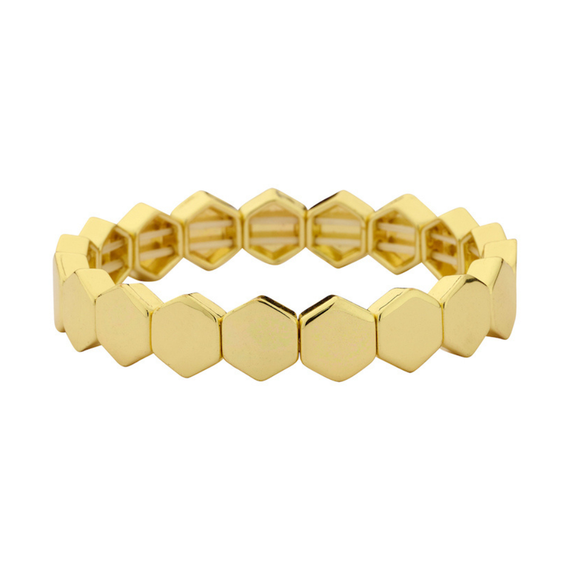 LES CORDES - ARMBAND - CAB 51 - GOUDKLEURIG