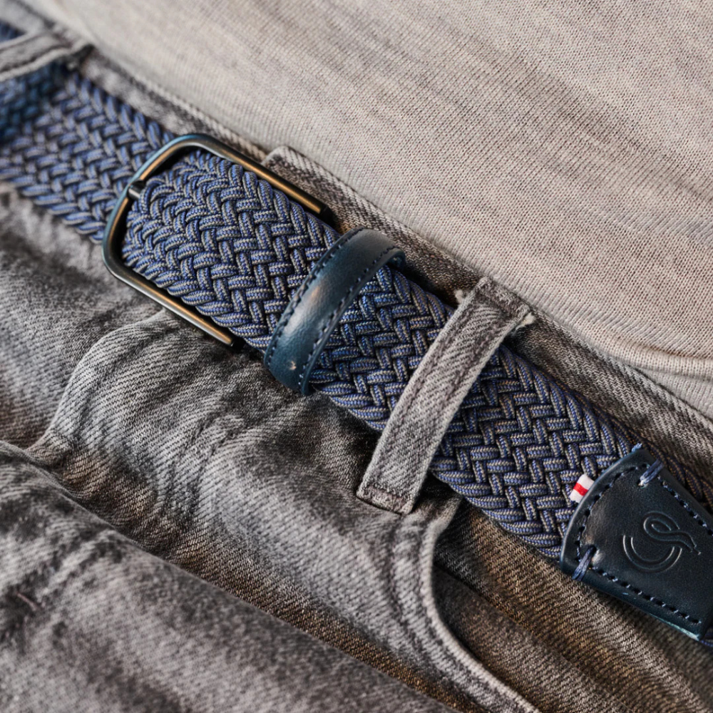 LA BOUCLE - LITTLE ITALY DUO - DARK BLUE BLACK BUCKLE