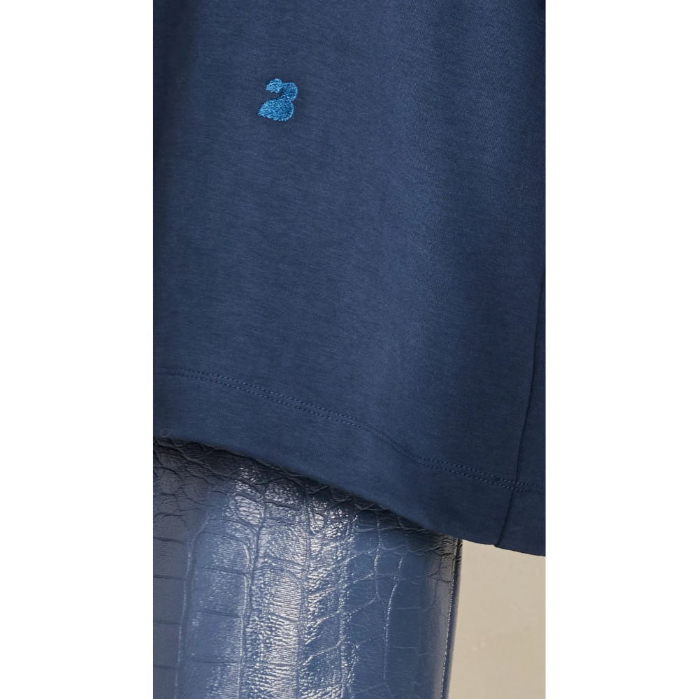 MARCH23 - T-SHIRT - MY_T-SHIRT GARANCE - CLOUDY BLUE