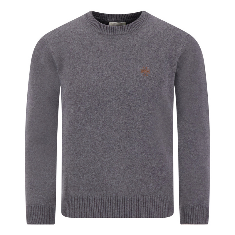JACOB COHËN - PULL - MELANGE DARK GREY