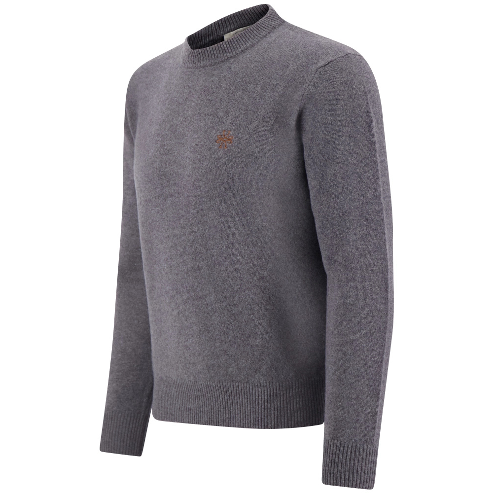 JACOB COHËN - PULL - MELANGE DARK GREY