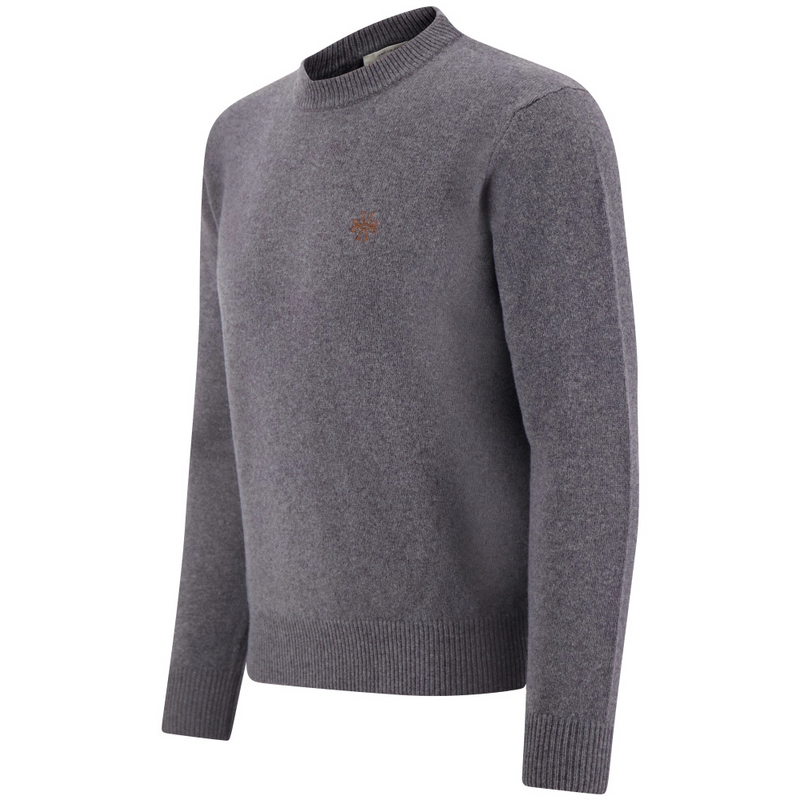 JACOB COHËN - PULL - MELANGE DARK GREY