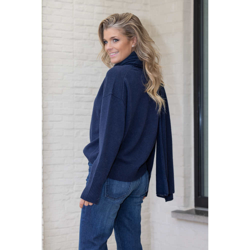 ABSOLUTE CASHMERE - PULL - LALY - NAVY