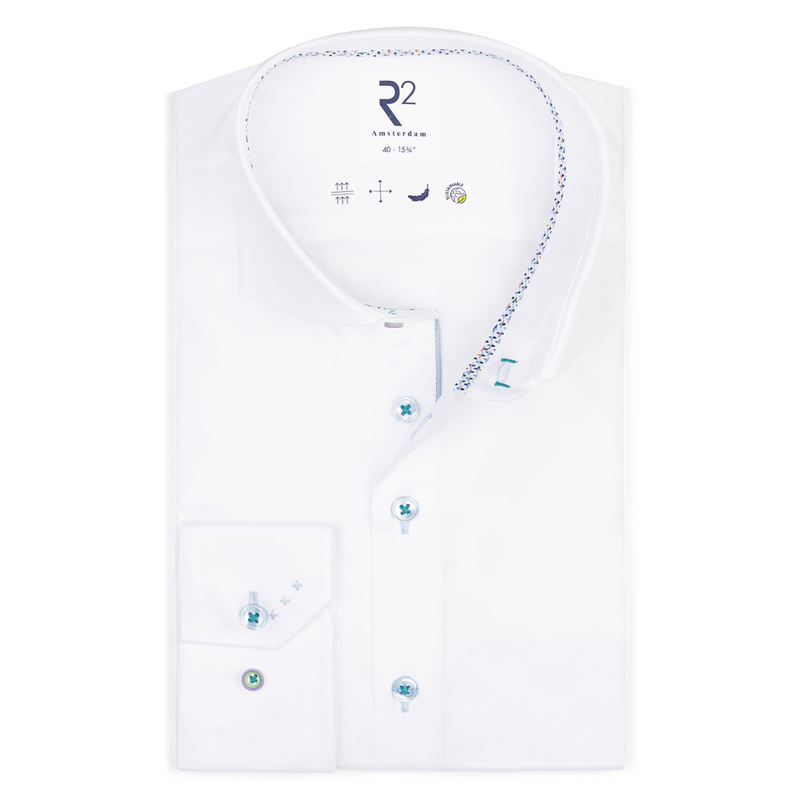 R2 AMSTERDAM - HEMD - WHITE