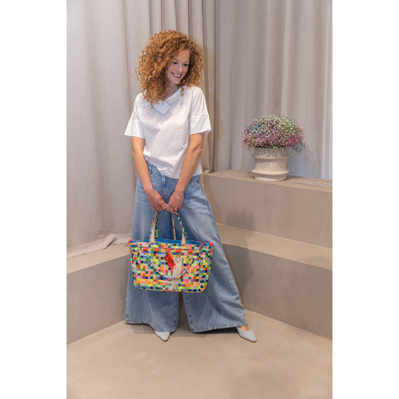 7FAMK - JEANS - WILLOW WIDE KANSAS - LIGHT BLUE