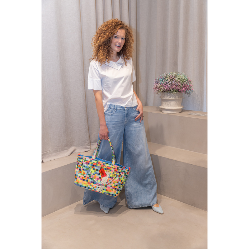7FAMK - JEANS - WILLOW WIDE KANSAS - LIGHT BLUE