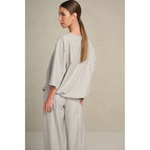 MARCH23 - BROEK - MY_TROUSERS EDITH SUITING BLEND - SILVER GREY