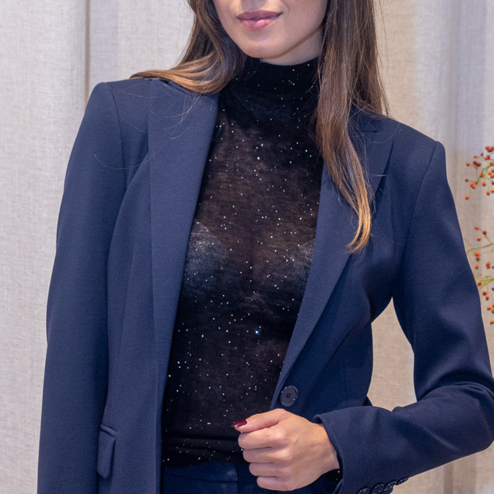 PINKO - PULL - MOSS MAGLIA - BLACK