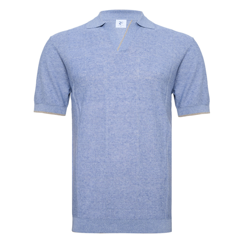 R2 AMSTERDAM - POLO - 014 BLUE – Carpa Fashion Zele
