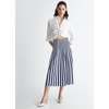 LIU JO - ROK VERTICAL STRIPES - MISTERY BLUE/BIANCO