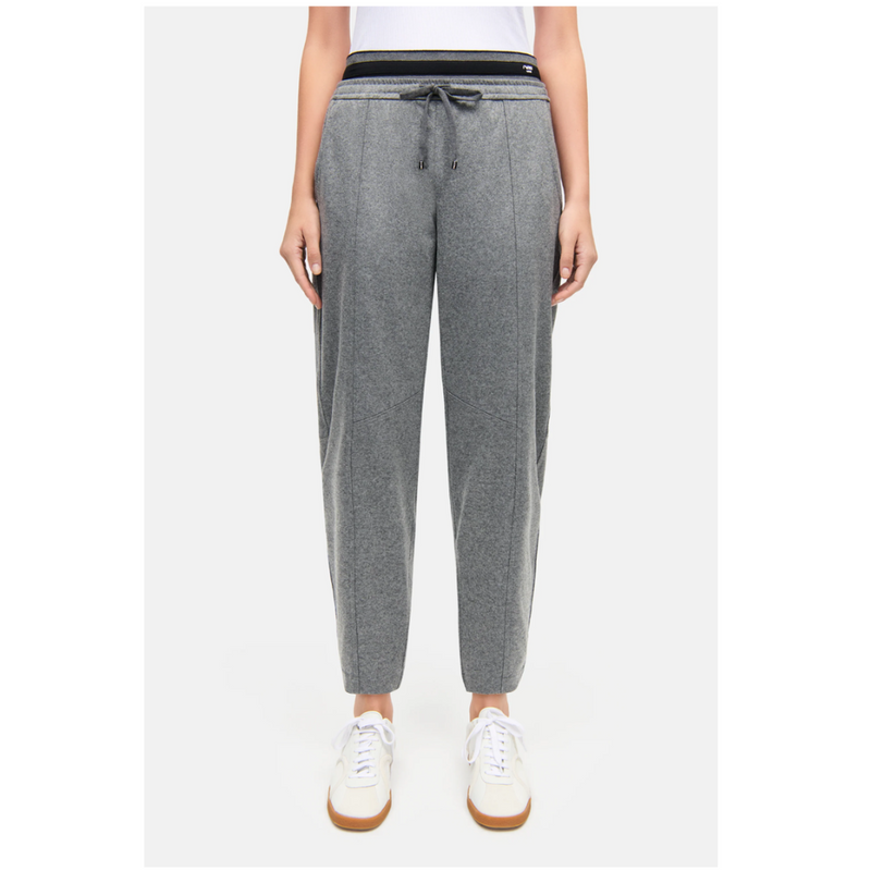 CAMBIO - BROEK - EDEN DOBBELBUND - STONE GREY