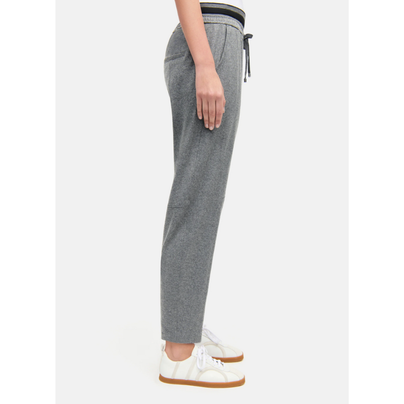 CAMBIO - BROEK - EDEN DOBBELBUND - STONE GREY