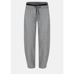 CAMBIO - BROEK - EDEN DOBBELBUND - STONE GREY
