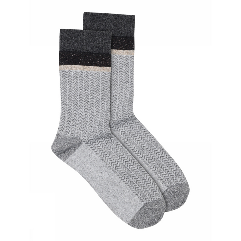 GUSTAV - KOUSEN - KAILA SOCKS - LIGHT GREY