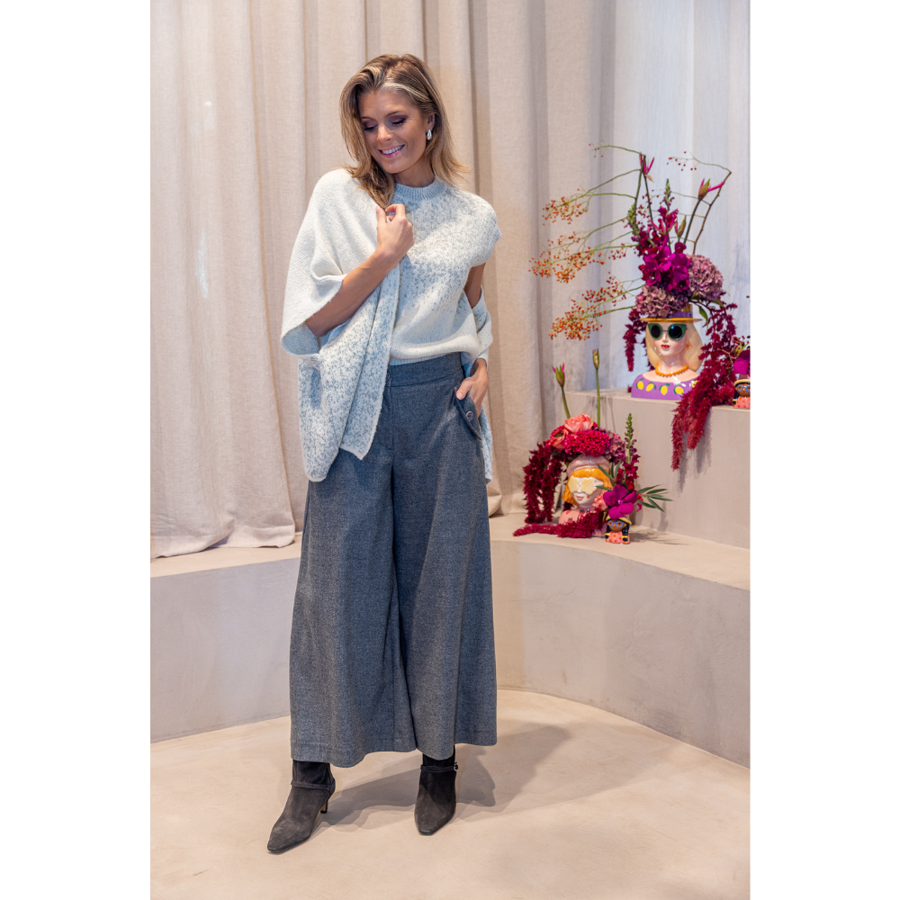 DUE AMANTI - BROEKROK - WESTY WIDE TROUSERS