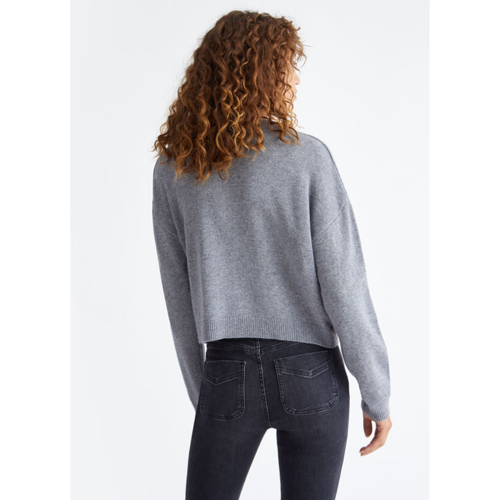 LIU JO - MAGLIA -GRIGIO MD. MELANGE